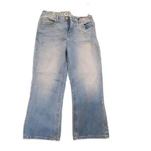 Light Blue Wide-Leg Jeans